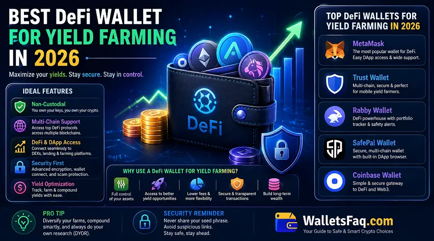 Best DeFi wallet for yield farming