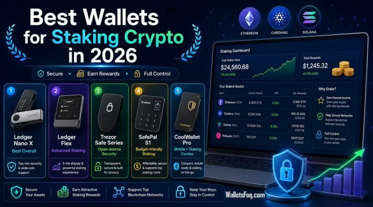 Best wallets for staking crypto