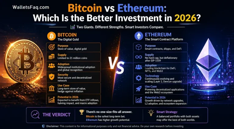Bitcoin vs Ethereum
