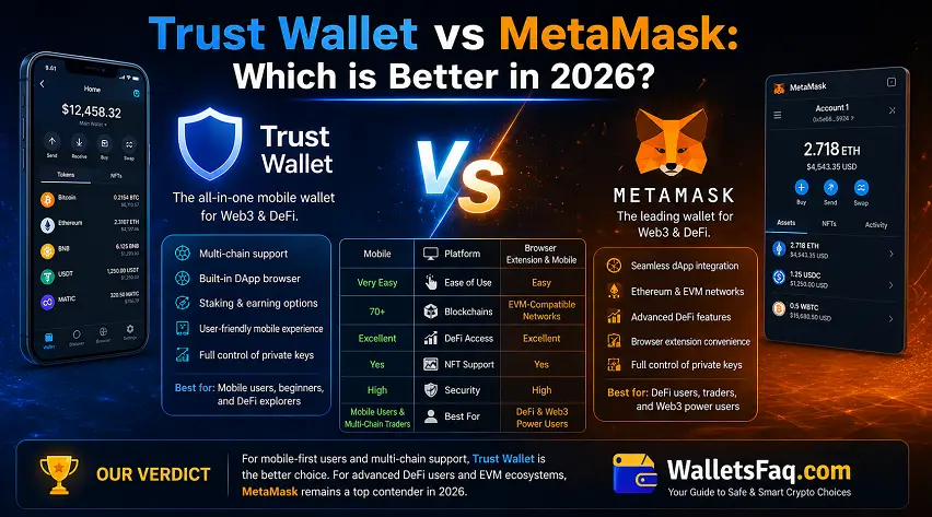 Trust Wallet vs MetaMask