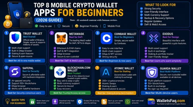 top mobile crypto wallet apps