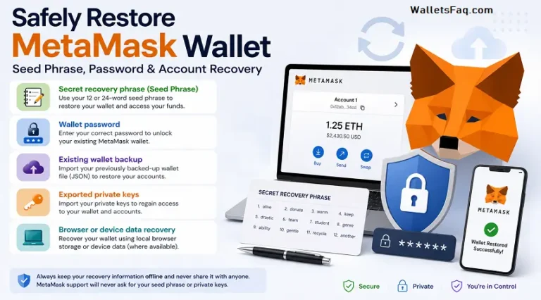 Safely Restore MetaMask Wallet