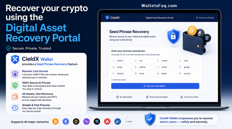digital asset recovery portal